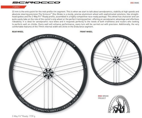 Campagnolo scirocco afs db - scirocco, qr